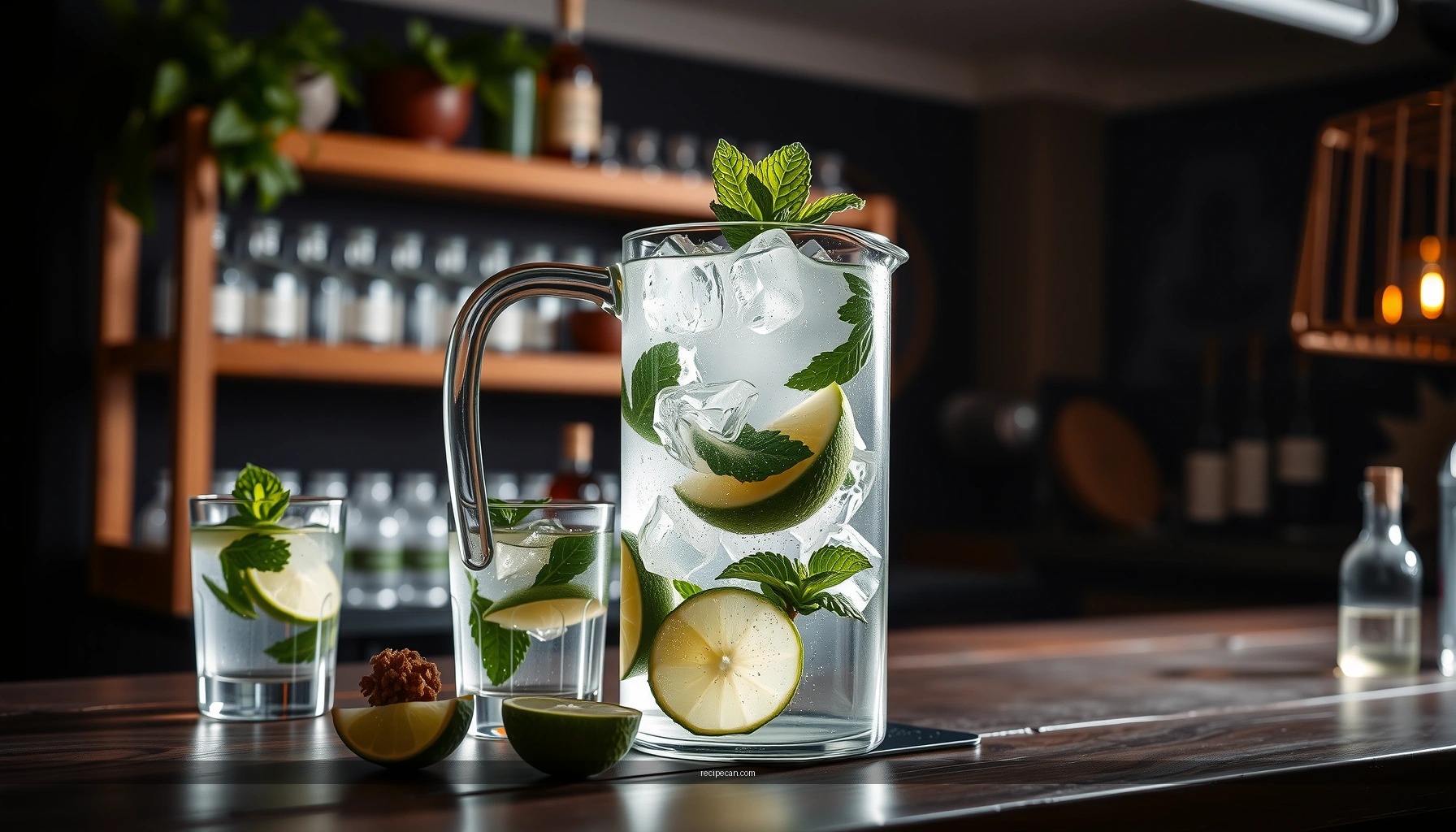 Large Batch Mojito Recipe: Make a Pitcher of Mojitos