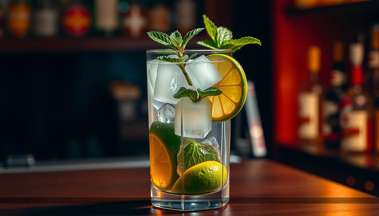 Gin Mojito Cocktail Recipe: Fresh Mint Lime Gin Cooler
