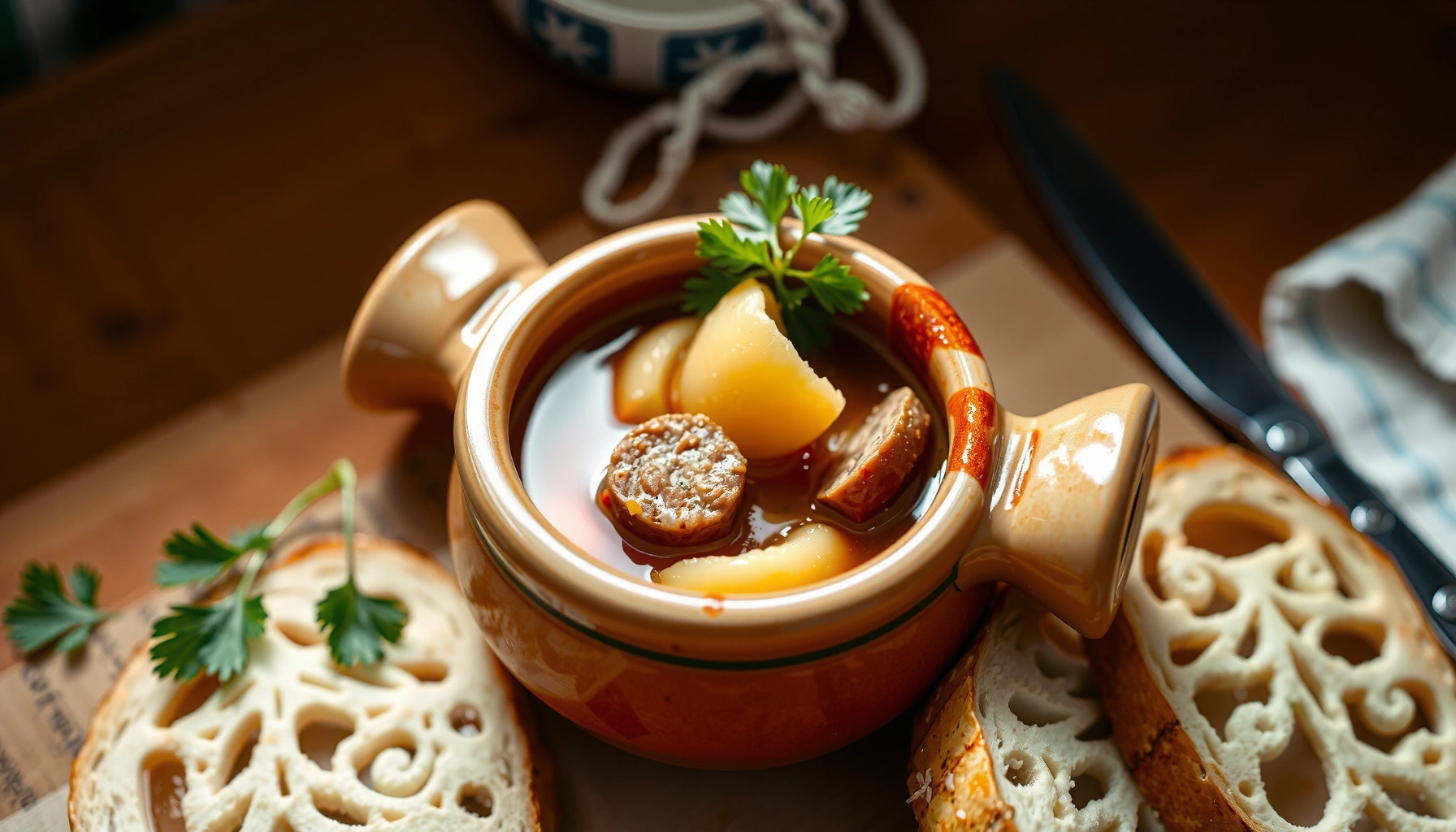 Gnocchi Soup Recipe with Sausage