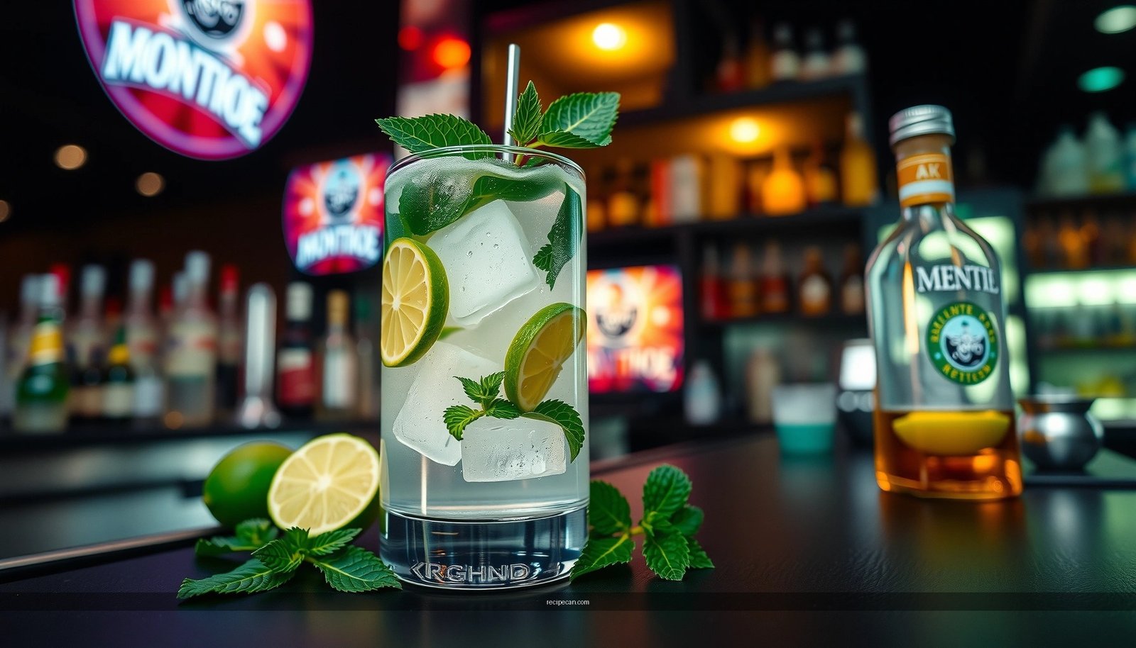 Recipe for Mojitos with Rum: Classic Fresh Mint Drink