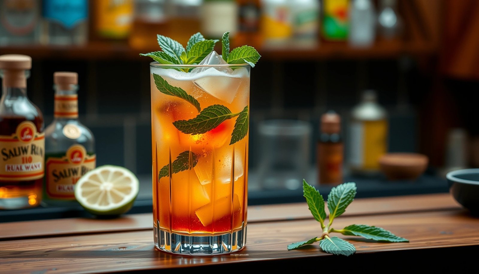 Spiced Rum Mojito Cocktail Recipe: Easy Steps for a Fresh Sip