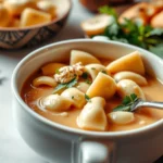 Copycat Olive Garden Chicken Gnocchi Soup Recipe