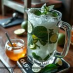Mojito Pitcher Recipe with Simple Syrup