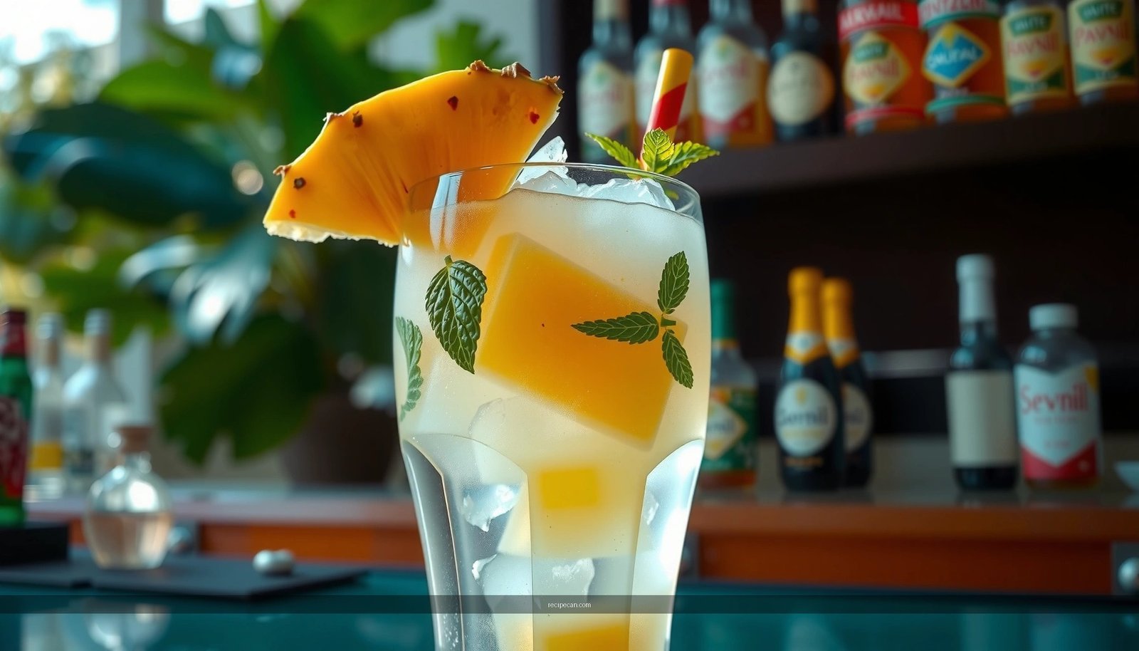 Pineapple Mojito Drink Recipe: Refreshing Tropical Mojito Steps