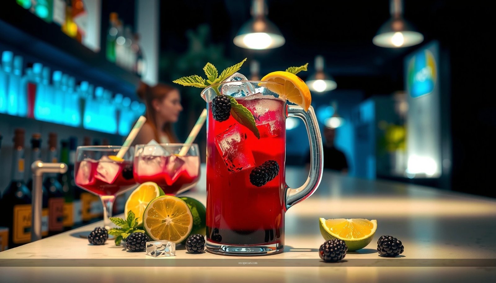 Blackberry Mojito Pitcher Recipe: Easy Pitcher-Style Mojitos