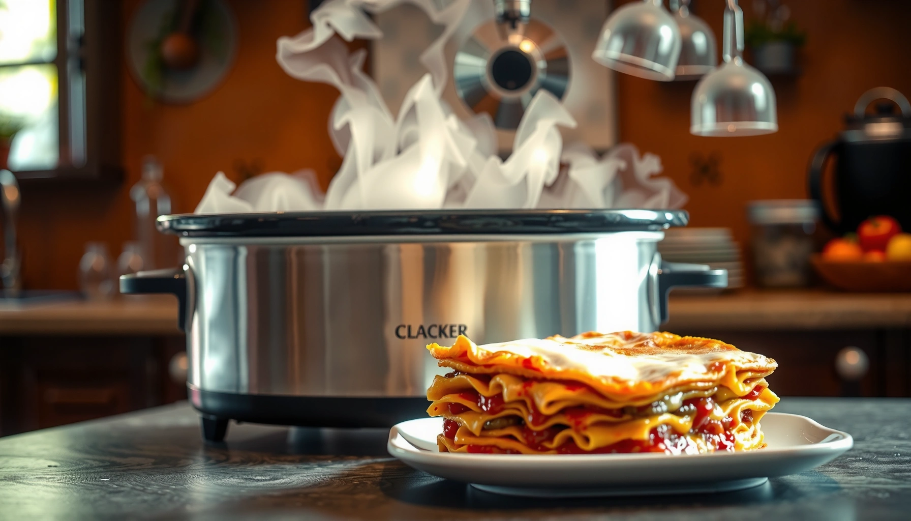 Crockpot Lasagna Recipe: Easy Slow Cooker Layers