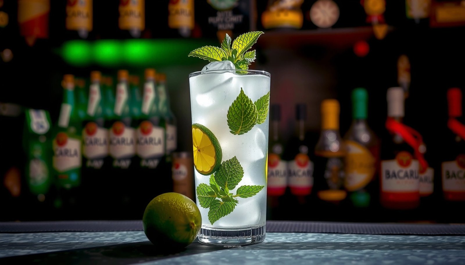 Mojito Recipe with Bacardi Rum: Easy Classic Mint Lime Drink