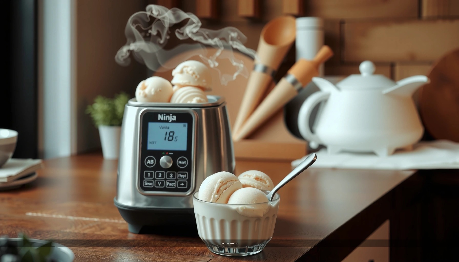 Ninja Vanilla Ice Cream Recipe: Creamy, Homemade, Easy