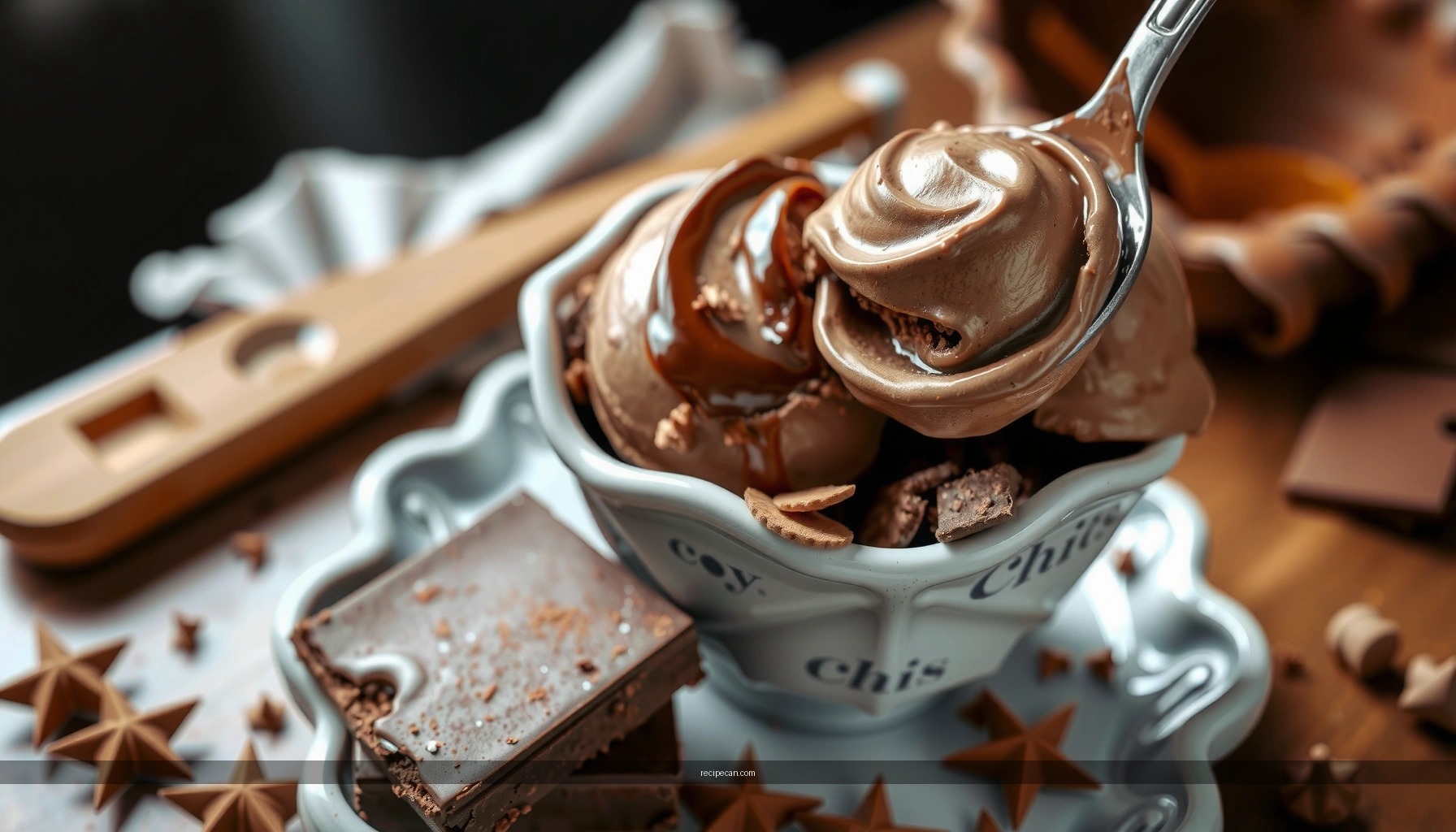 No Churn Chocolate Ice Cream Recipe: Creamy, No Ice Cream Maker