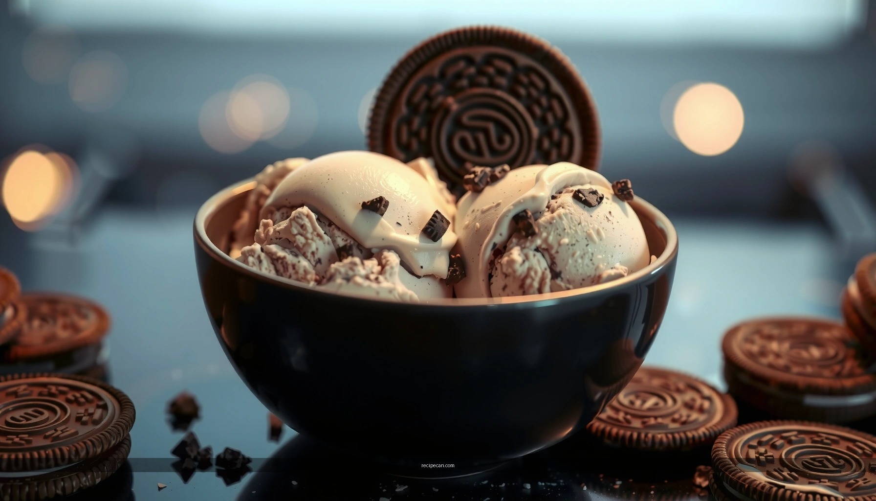 Oreo Ice Cream Recipe with Cuisinart
