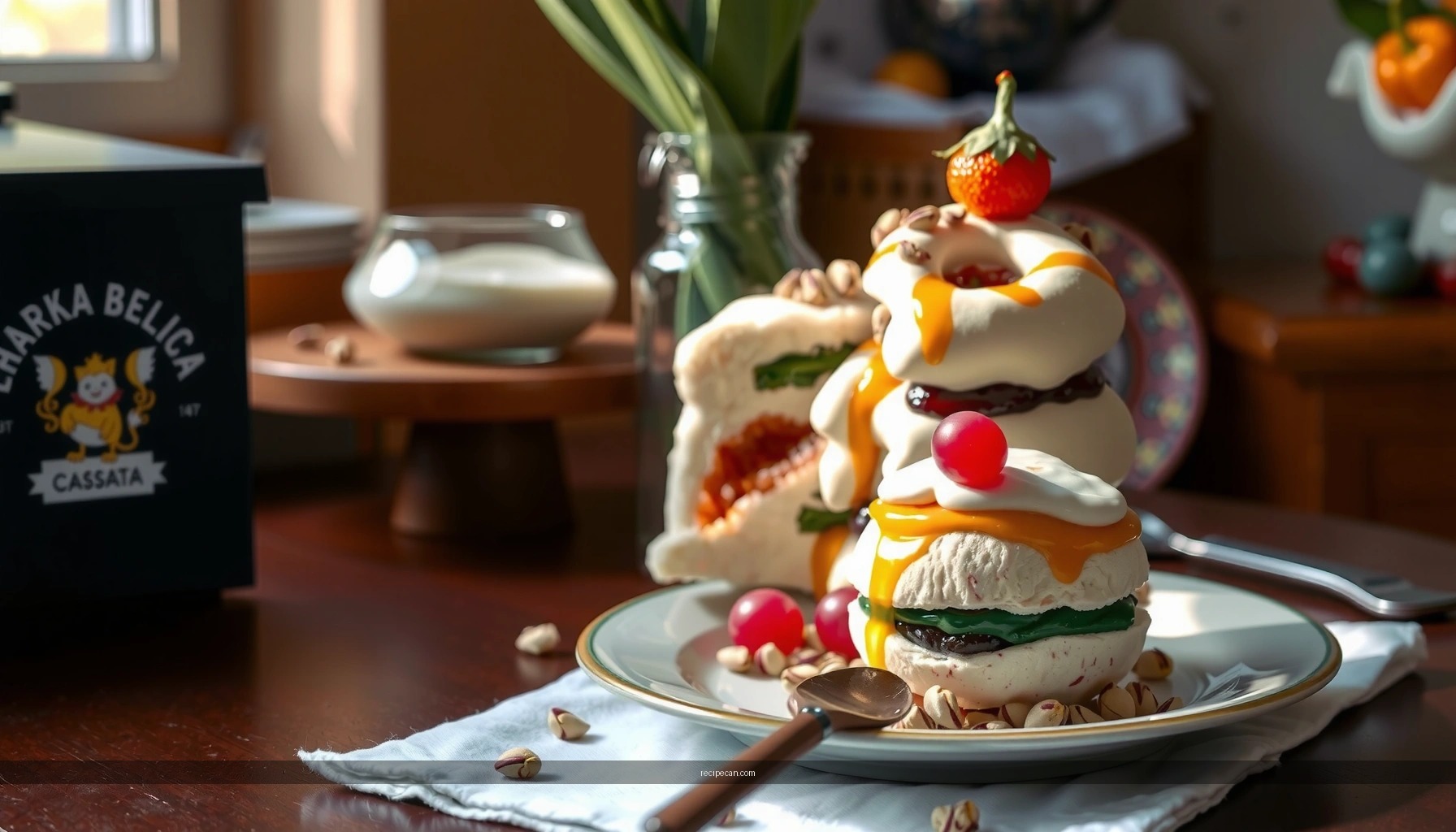 Cassata Ice Cream Recipe: Classic Sicilian Layers at Home