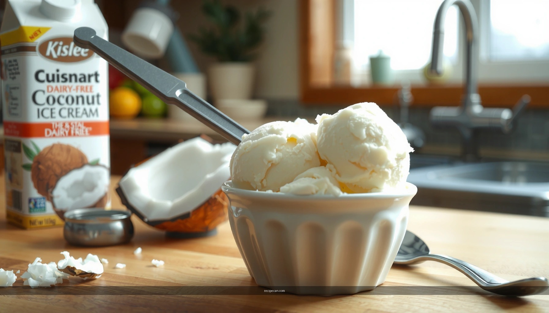 Cuisinart Coconut Ice Cream Recipe: Creamy, Easy, and Dairy-Free