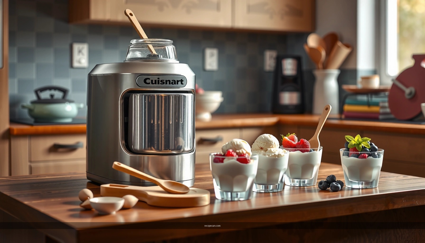 Cuisinart Ice Cream Maker Healthy Recipes for Lighter, Creamier Treats