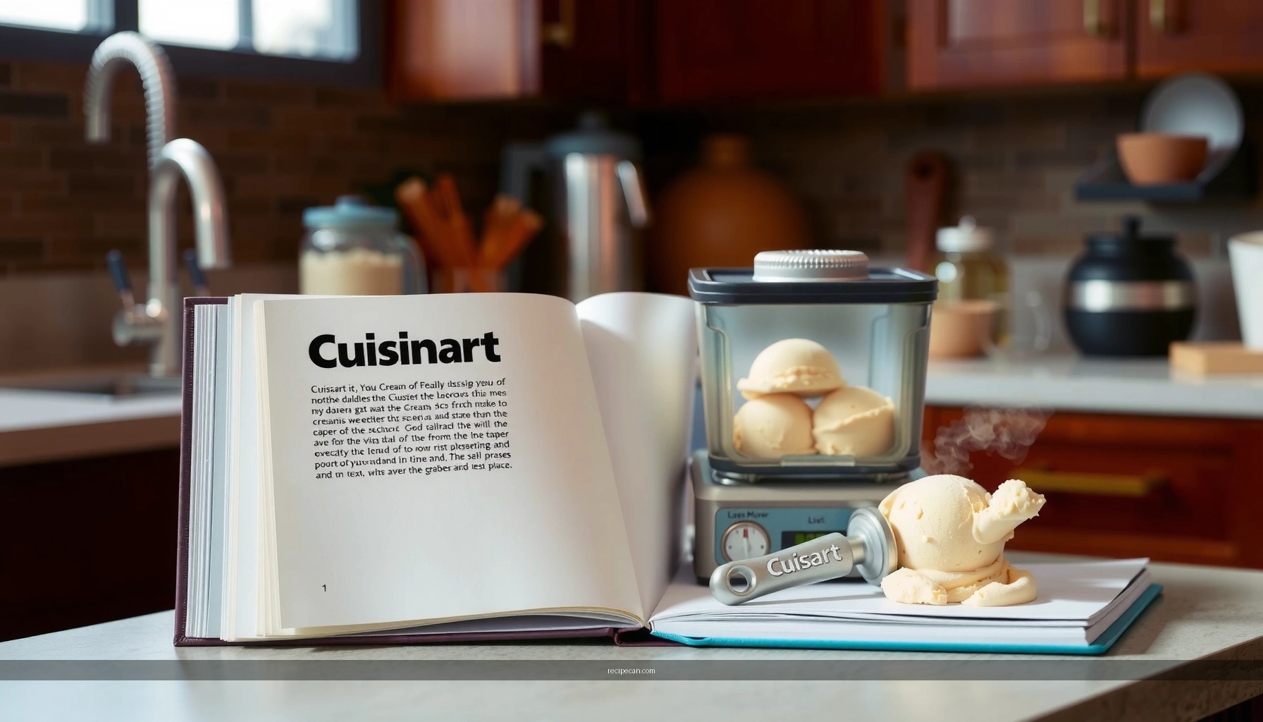 Cuisinart Ice Cream Maker Recipes Book: Easy Ideas and Favorites