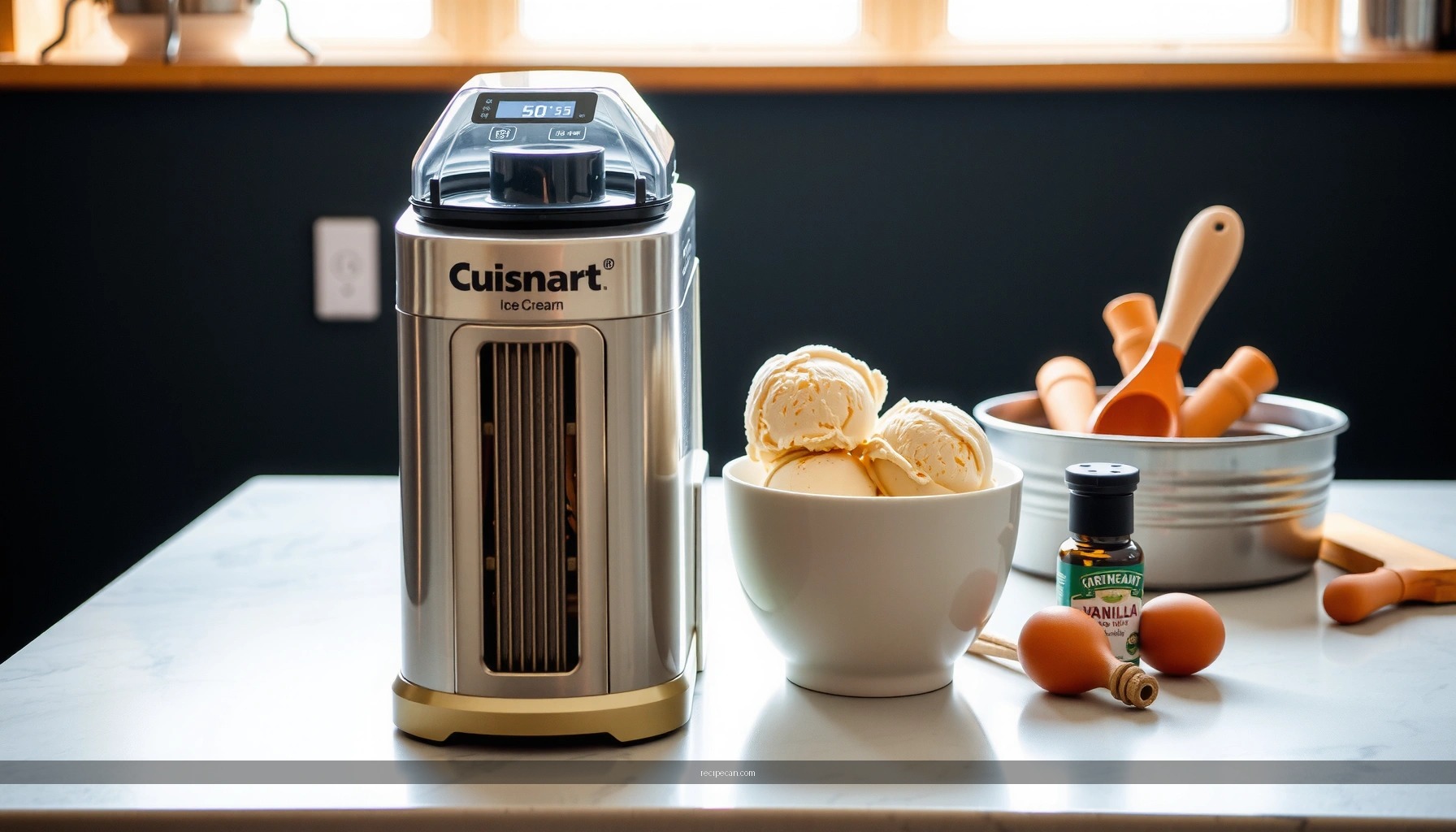 Cuisinart Ice Cream Maker Recipe: Easy Homemade Churned Ice Cream