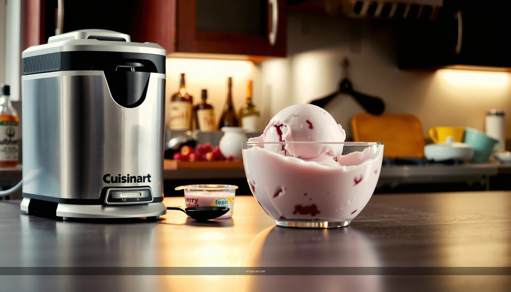 Frozen Yogurt Recipe with Cuisinart Ice Cream Maker