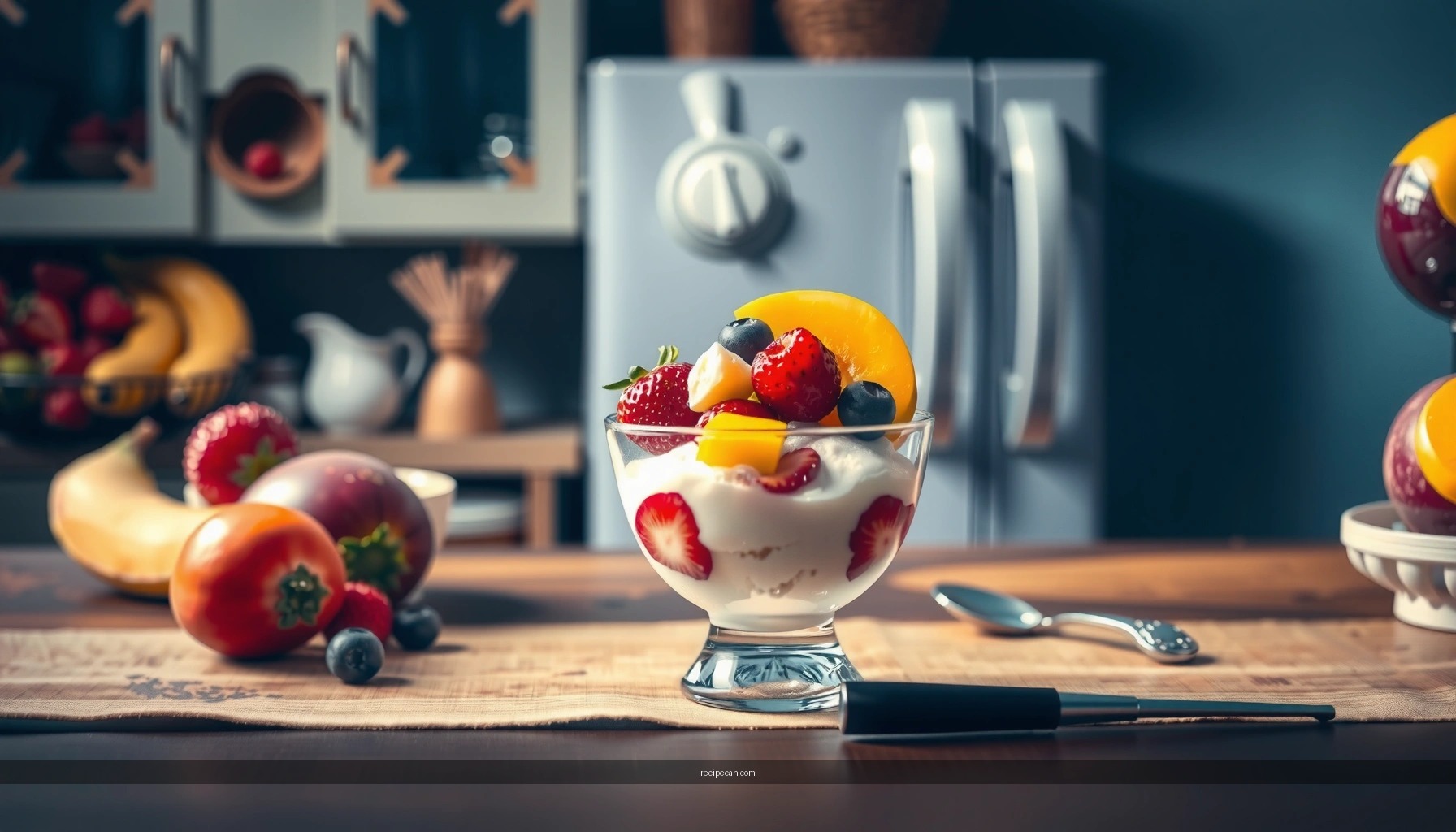 Ice Cream with Fruits Recipe: Easy Homemade Summer Treat