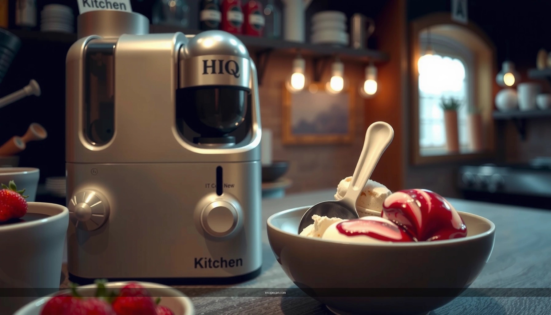 Kitchen HQ Ice Cream Maker Recipes PDF: Easy Freeze-to-Scoop
