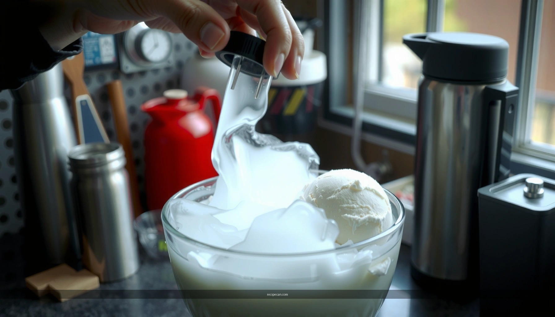 Liquid Nitrogen Ice Cream Recipe: How to Make It at Home