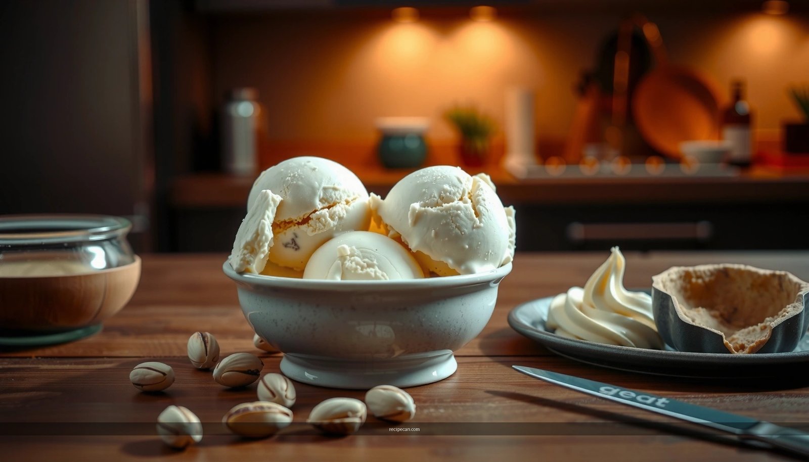 Pistachio Ice Cream Recipe No Eggs