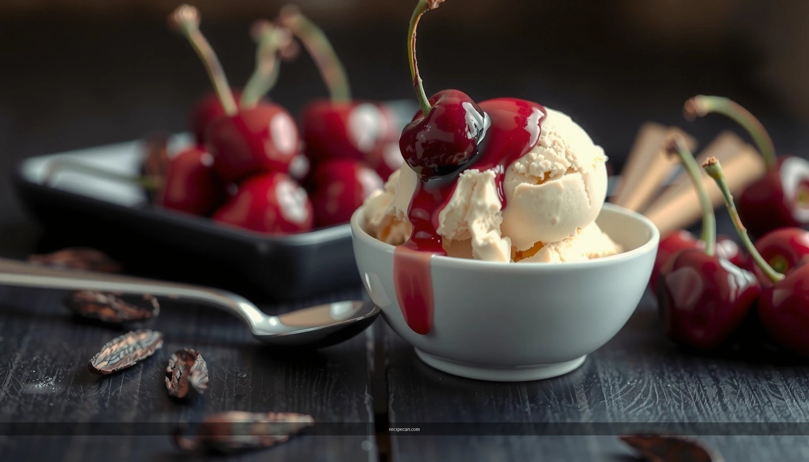 Cherry Vanilla Ice Cream Recipe