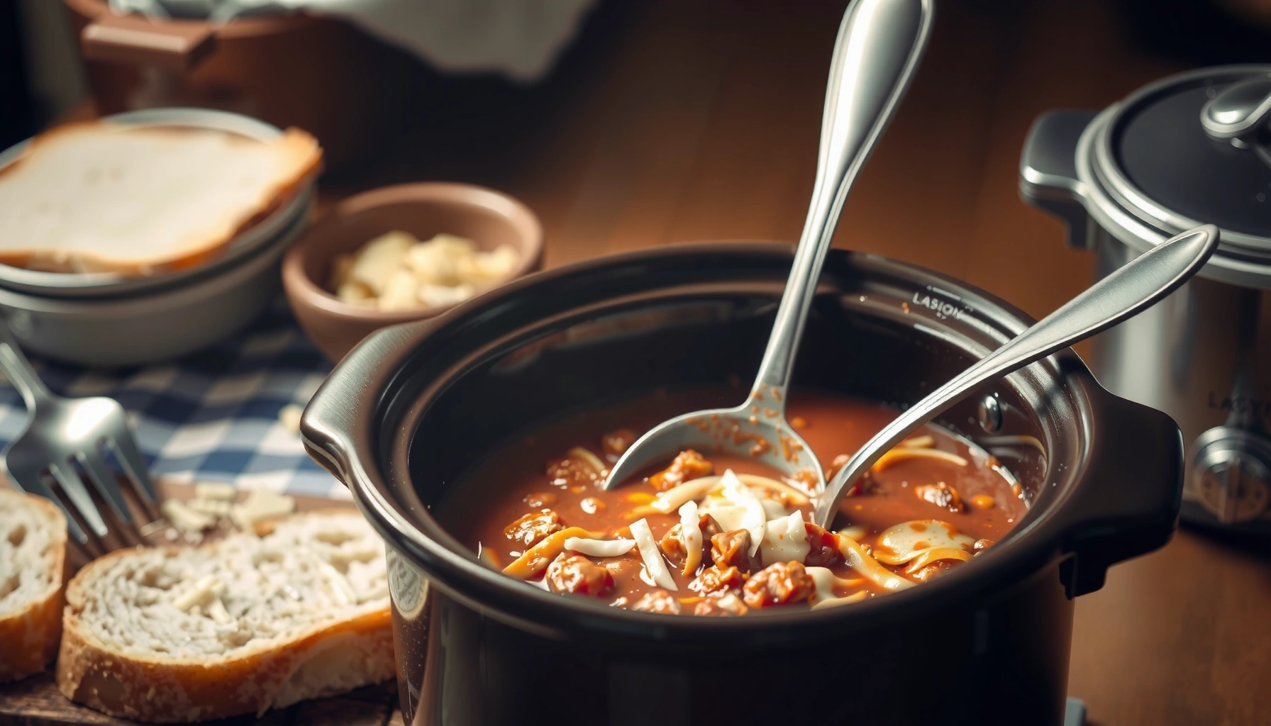 Lasagna Soup Crock Pot Recipe: Easy Slow Cooker Lasagna Soup
