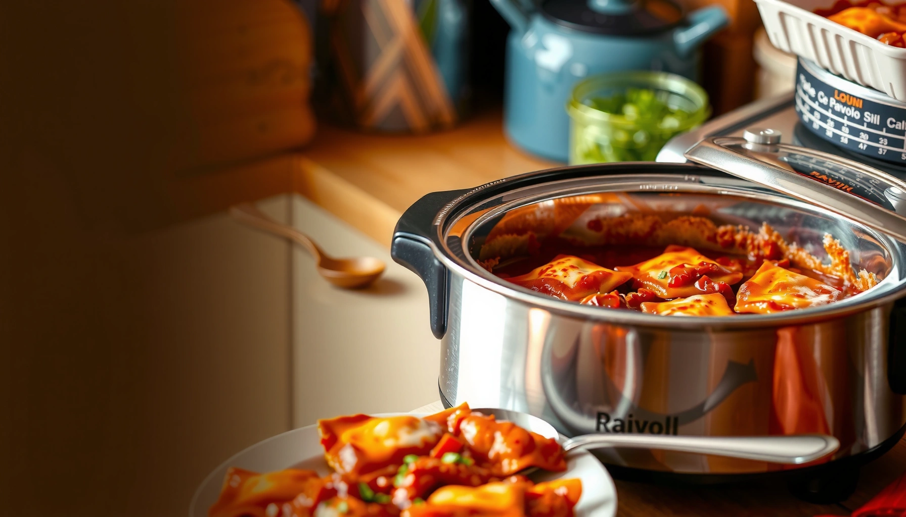 Ravioli Lasagna Slow Cooker Recipe: Easy Set-and-Forget Dinner
