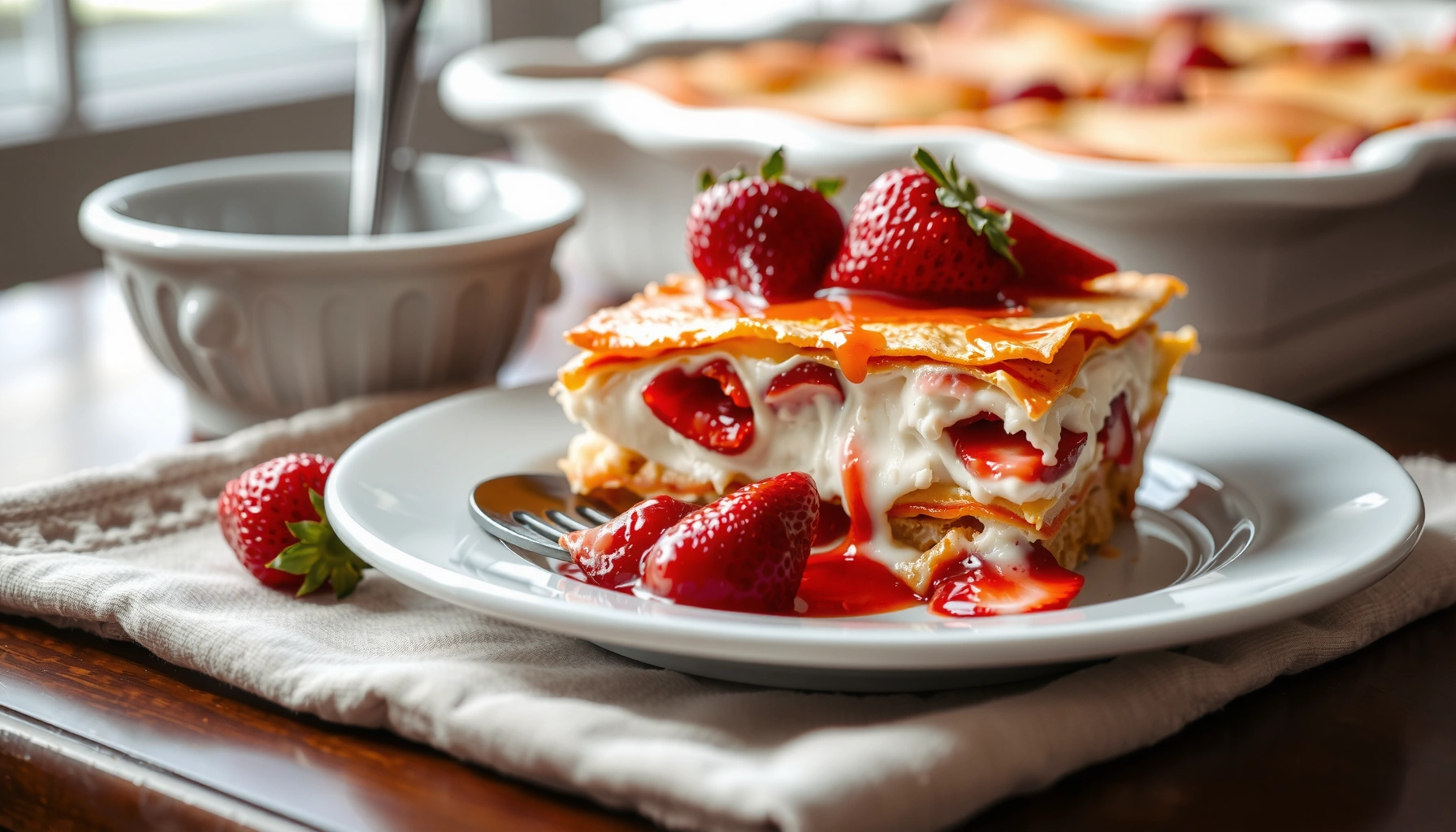 Strawberry Lasagna Recipe: Sweet, Creamy, and Easy to Make