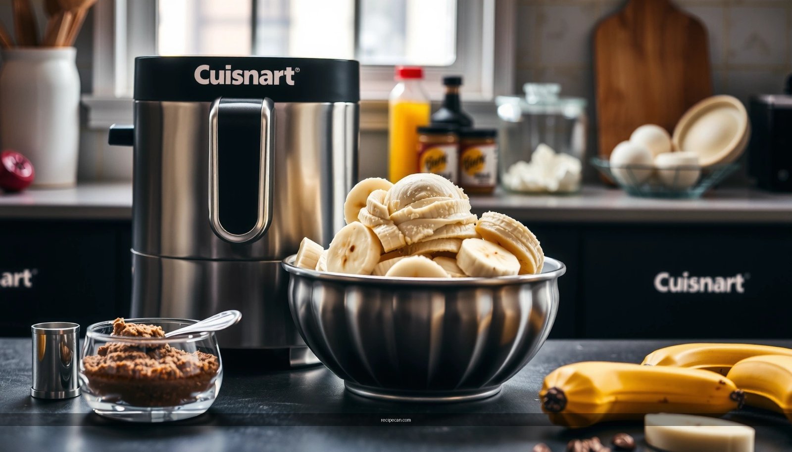 Banana Ice Cream Recipe with Cuisinart (Easy, Creamy Steps)