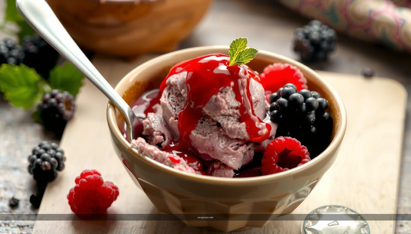 Black Raspberry Ice Cream Recipes: Easy Homemade Ideas