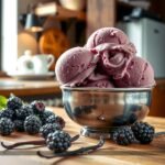 Blackberry Ice Cream Recipe with Ice Cream Maker