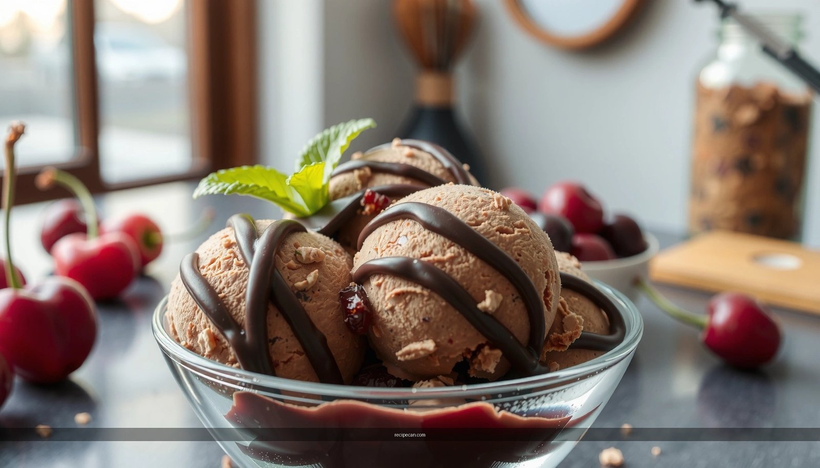 Cherry Chocolate Ice Cream Recipe: Creamy, Sweet, and Homemade