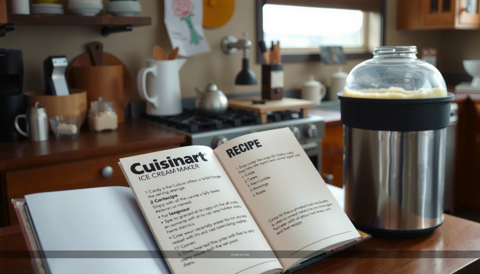 Cuisinart Ice Cream Maker Recipe Booklet: What’s Inside & How to Use