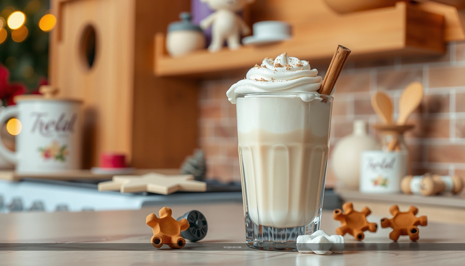 Recipe for Eggnog Milkshake: Creamy, Spiced, and Easy