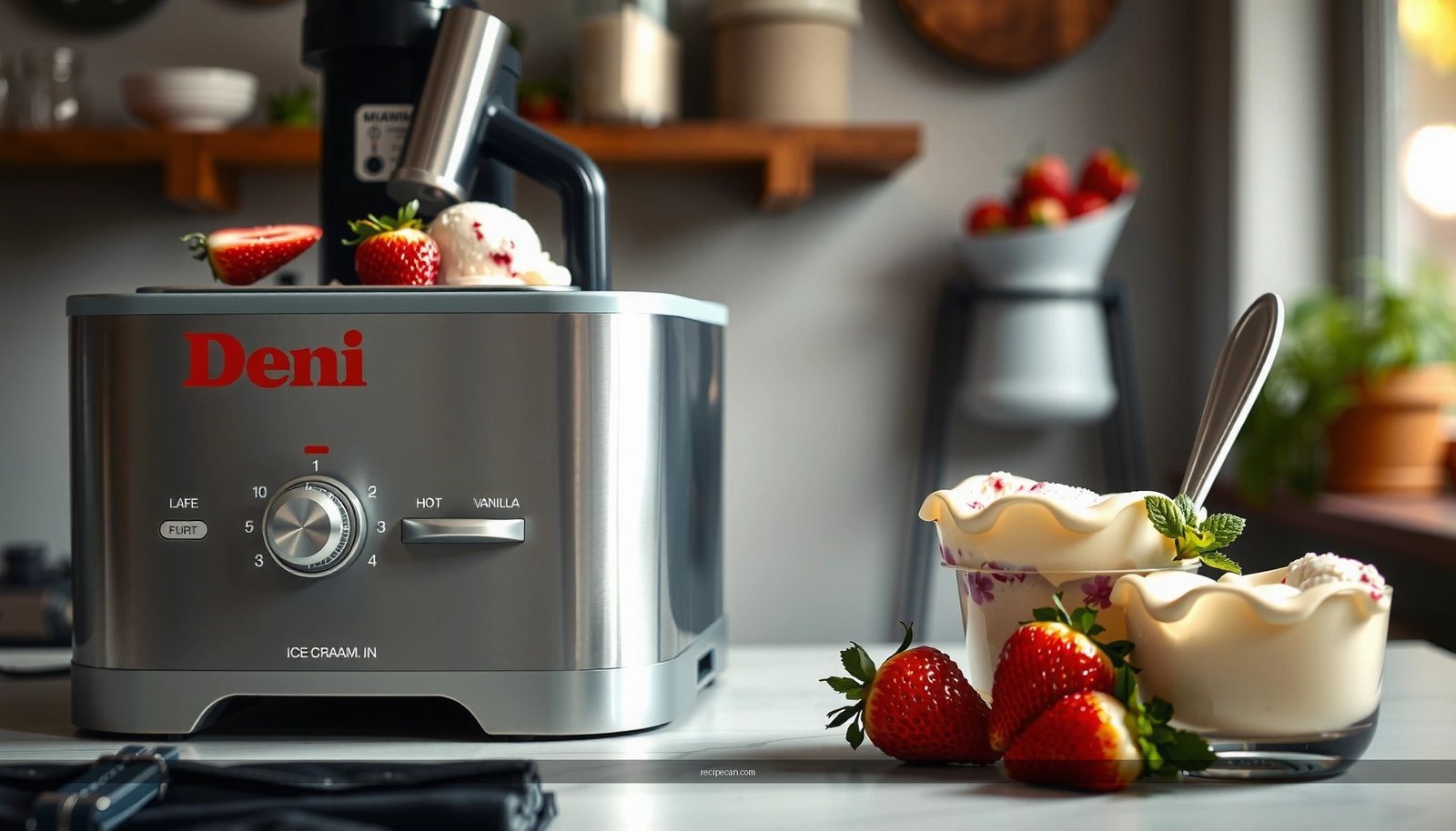 Deni Ice Cream Maker Recipes: 10 Easy, Creamy Ideas