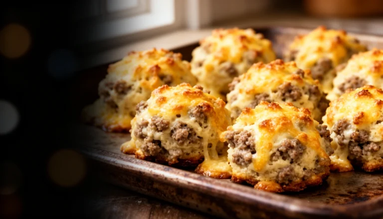 Sausage Balls Recipe: Easy, Cheesy Homemade Version