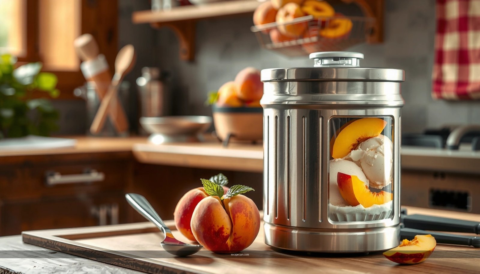 Peach Ice Cream Churn Recipes: Easy Churn-Ready Methods