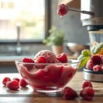 Raspberry Sorbet Recipe for an Ice Cream Maker