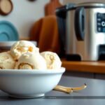 Vanilla Bean Ice Cream Recipe with Cuisinart