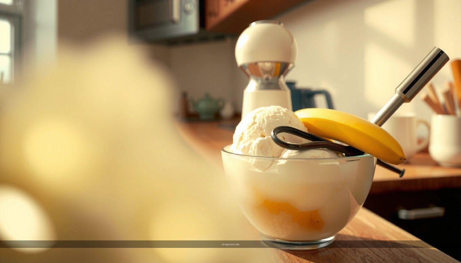 Banana Ice Cream Recipe for Cuisinart Ice Cream Maker