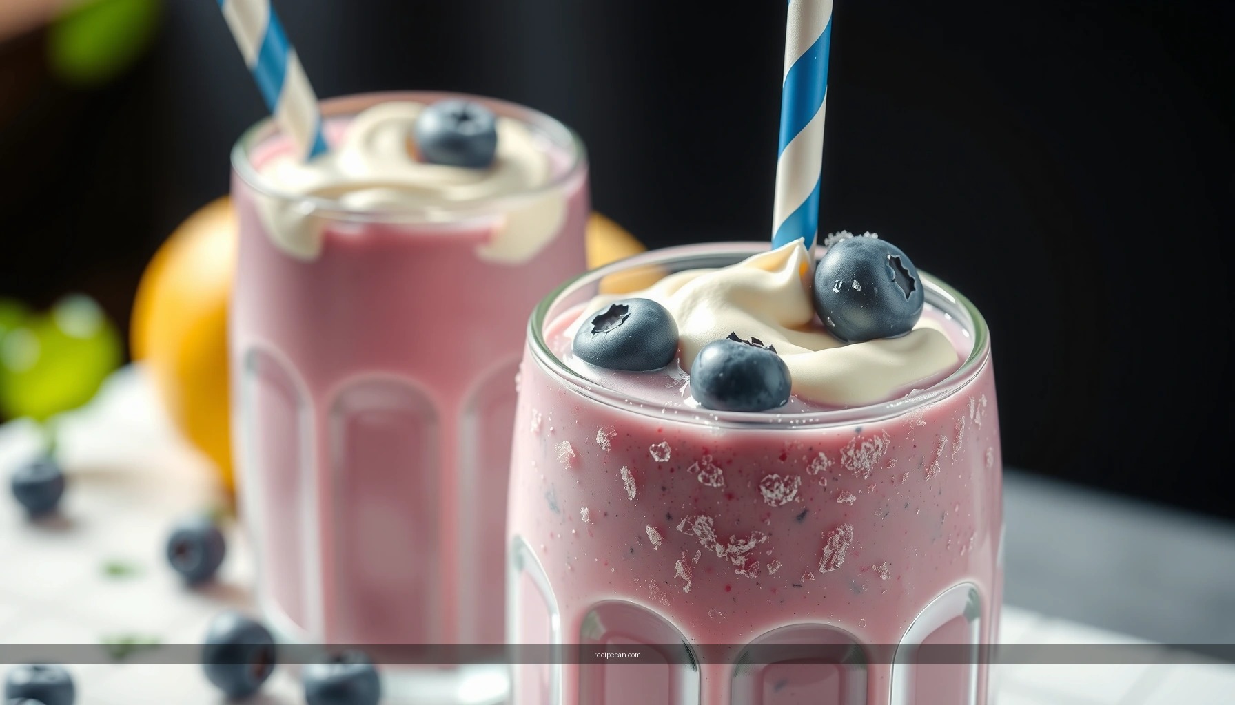 Blueberry Milkshake Recipe: Creamy Homemade Blend