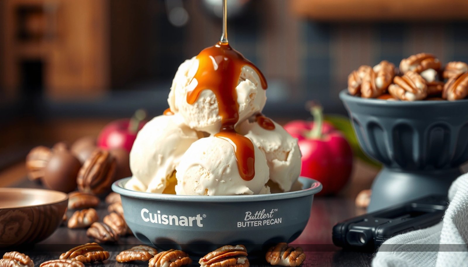 Butter Pecan Ice Cream Recipe for Cuisinart