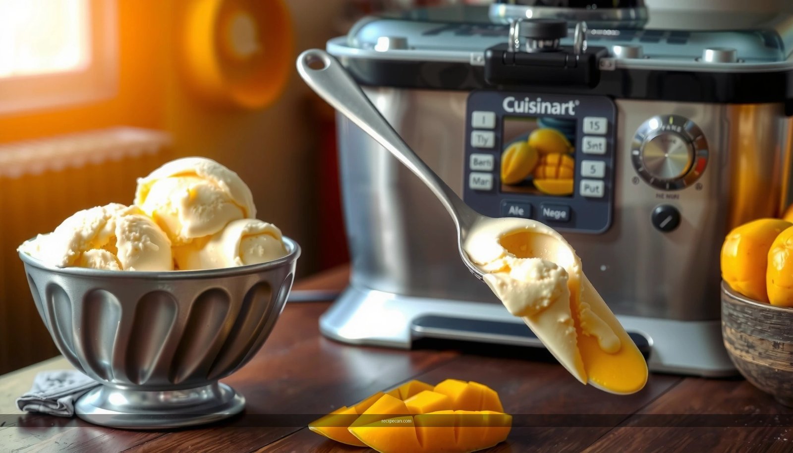Cuisinart Mango Ice Cream Recipe: Creamy Homemade Steps