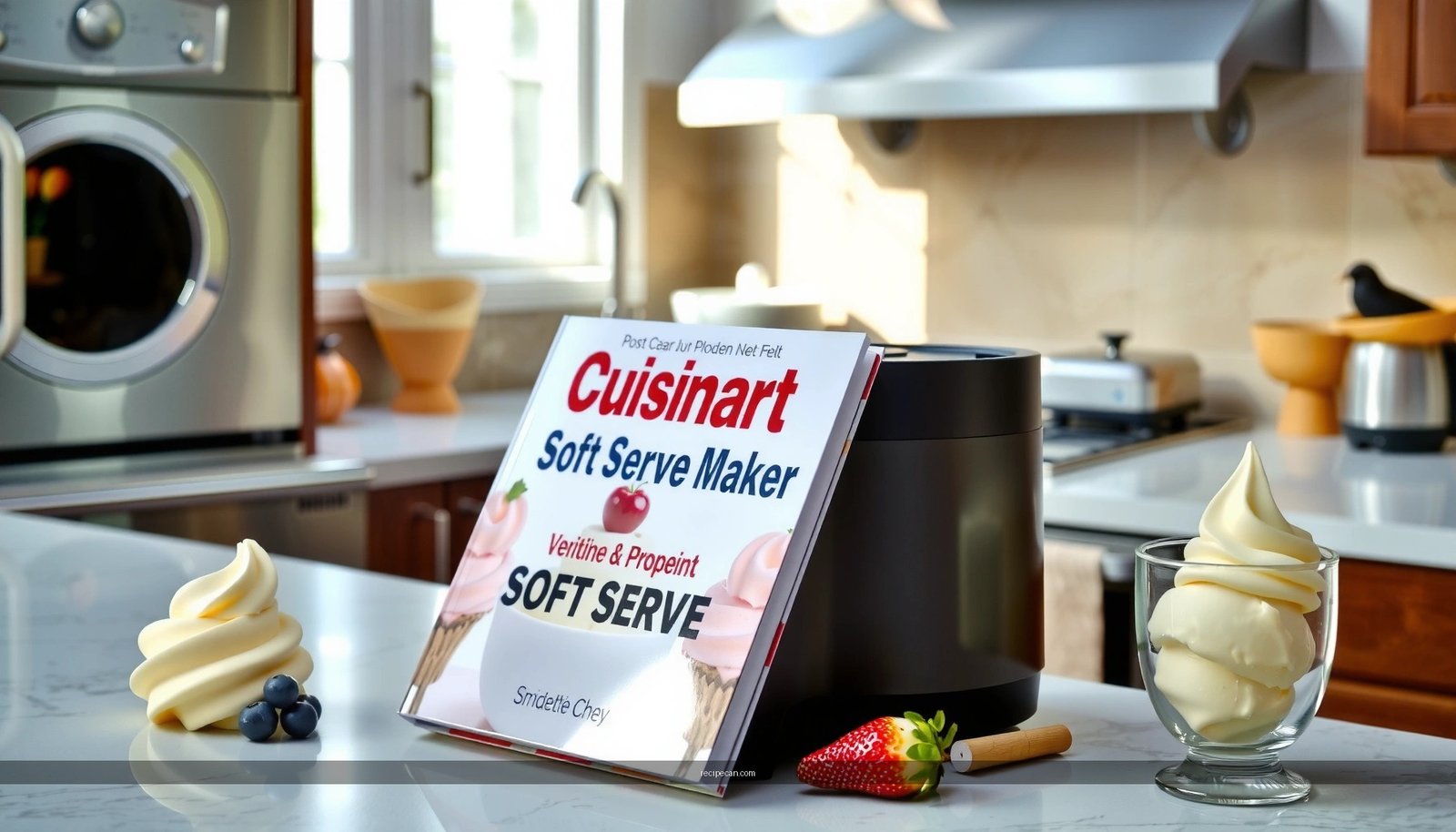 Cuisinart Soft Serve Ice Cream Maker Recipe Book: Easy Ideas