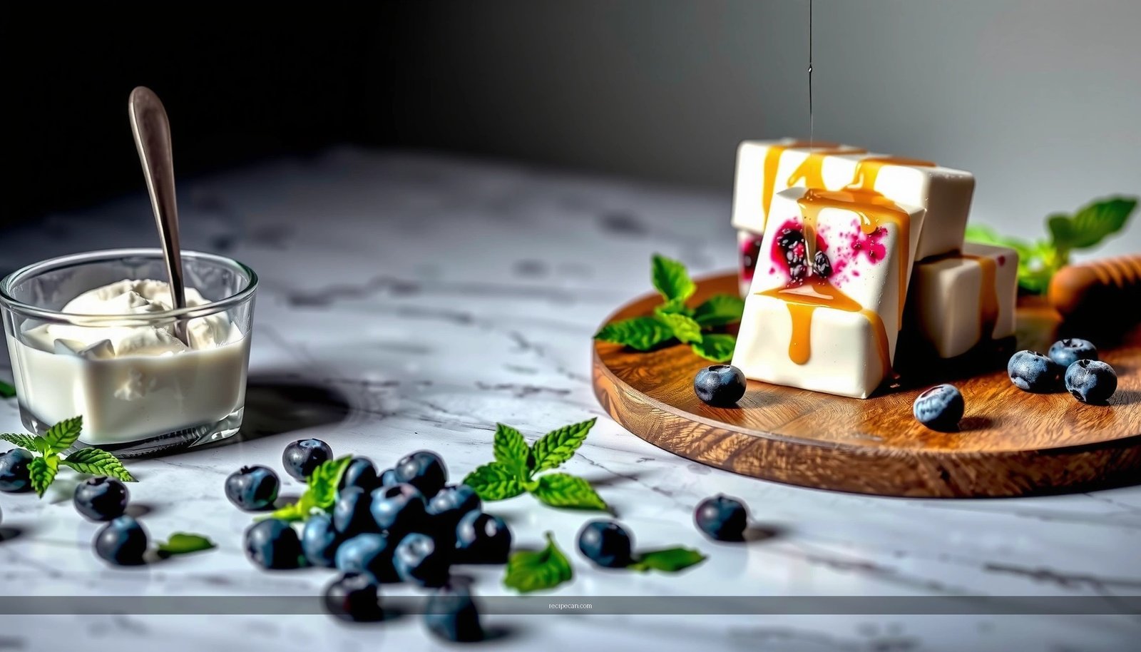Healthy Greek Yogurt Ice Cream Bars Recipe