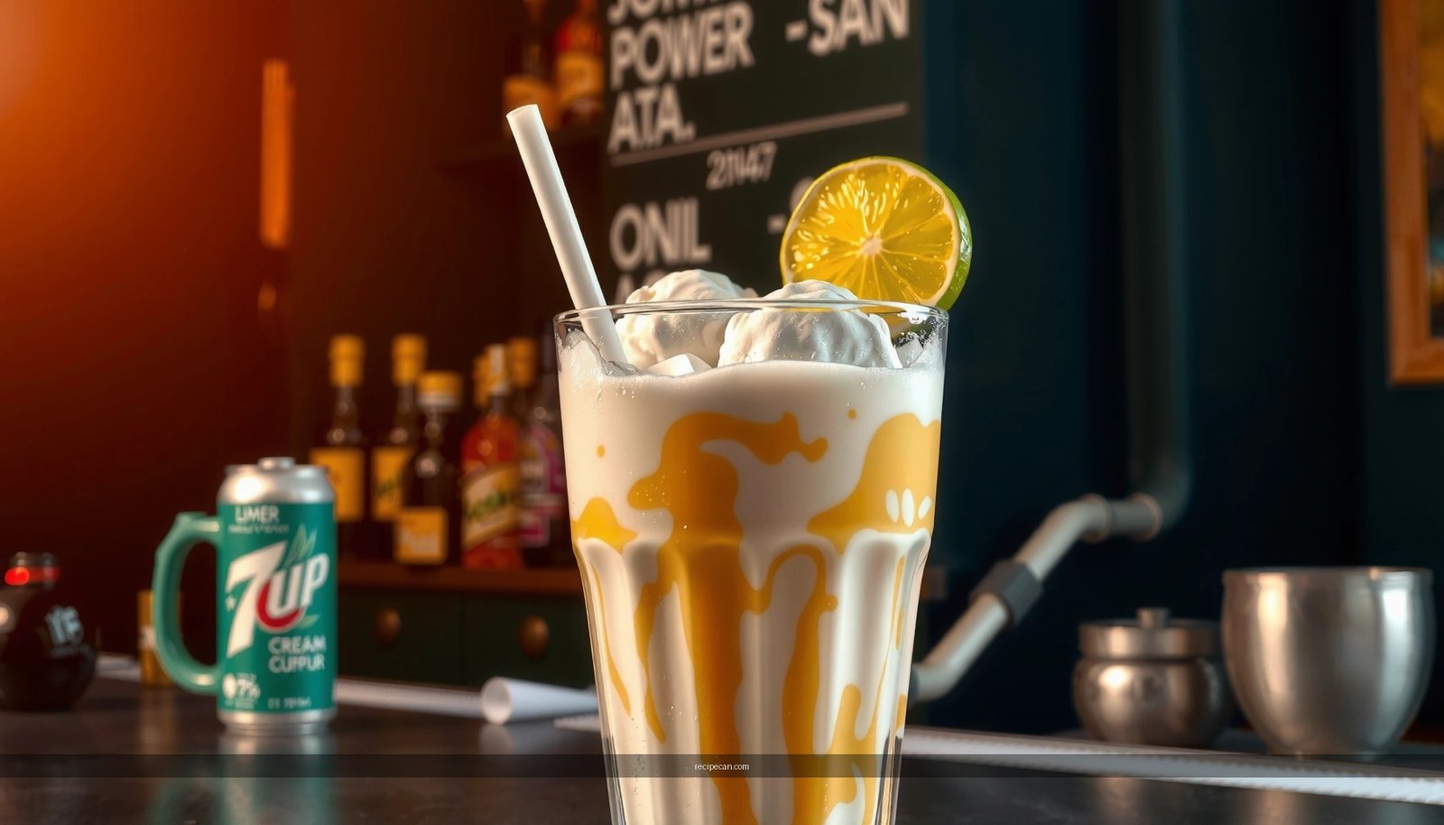 Ice Cream Punch Recipes with 7-Up