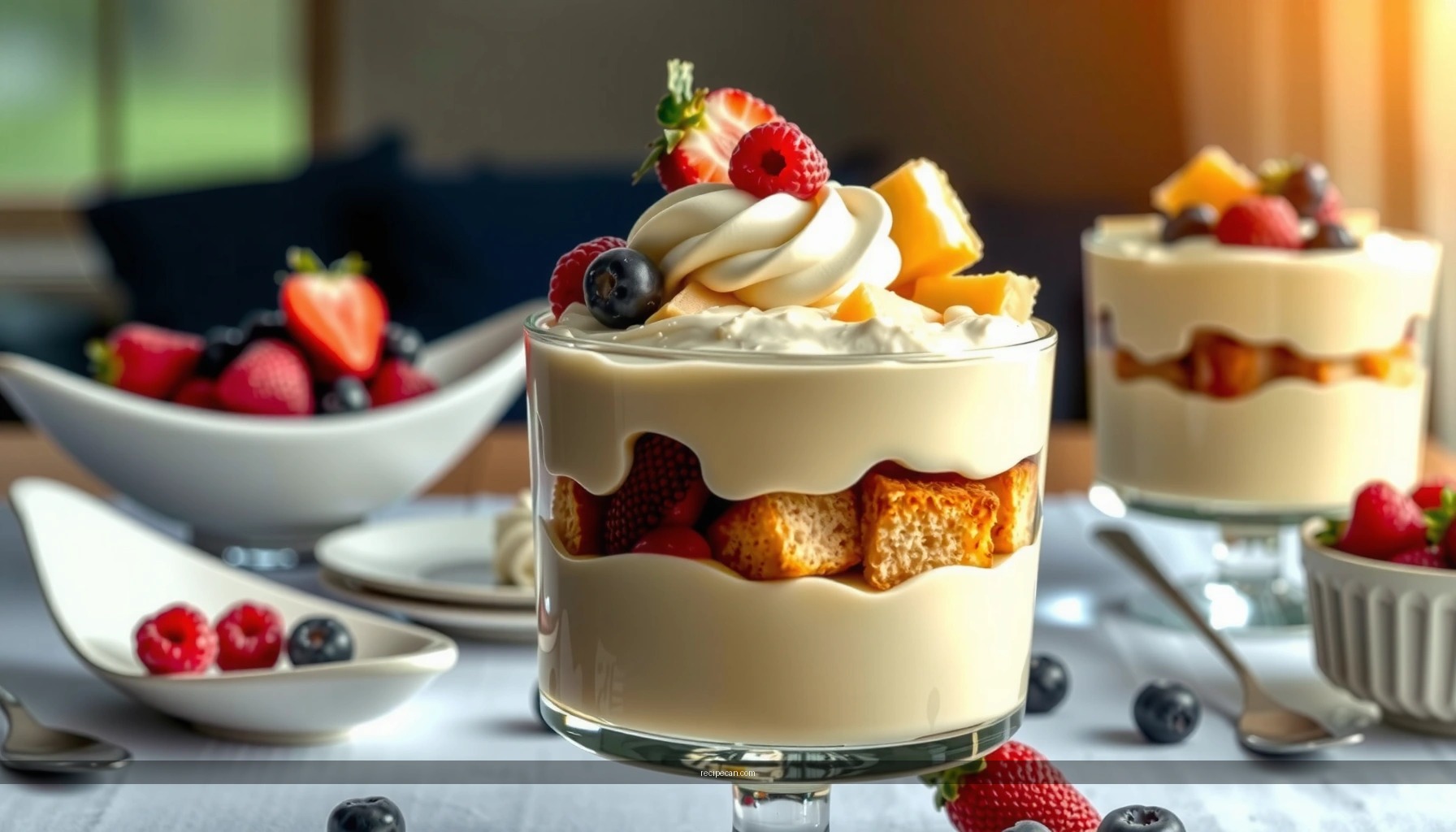 Trifle Recipes with Pound Cake and Vanilla Pudding