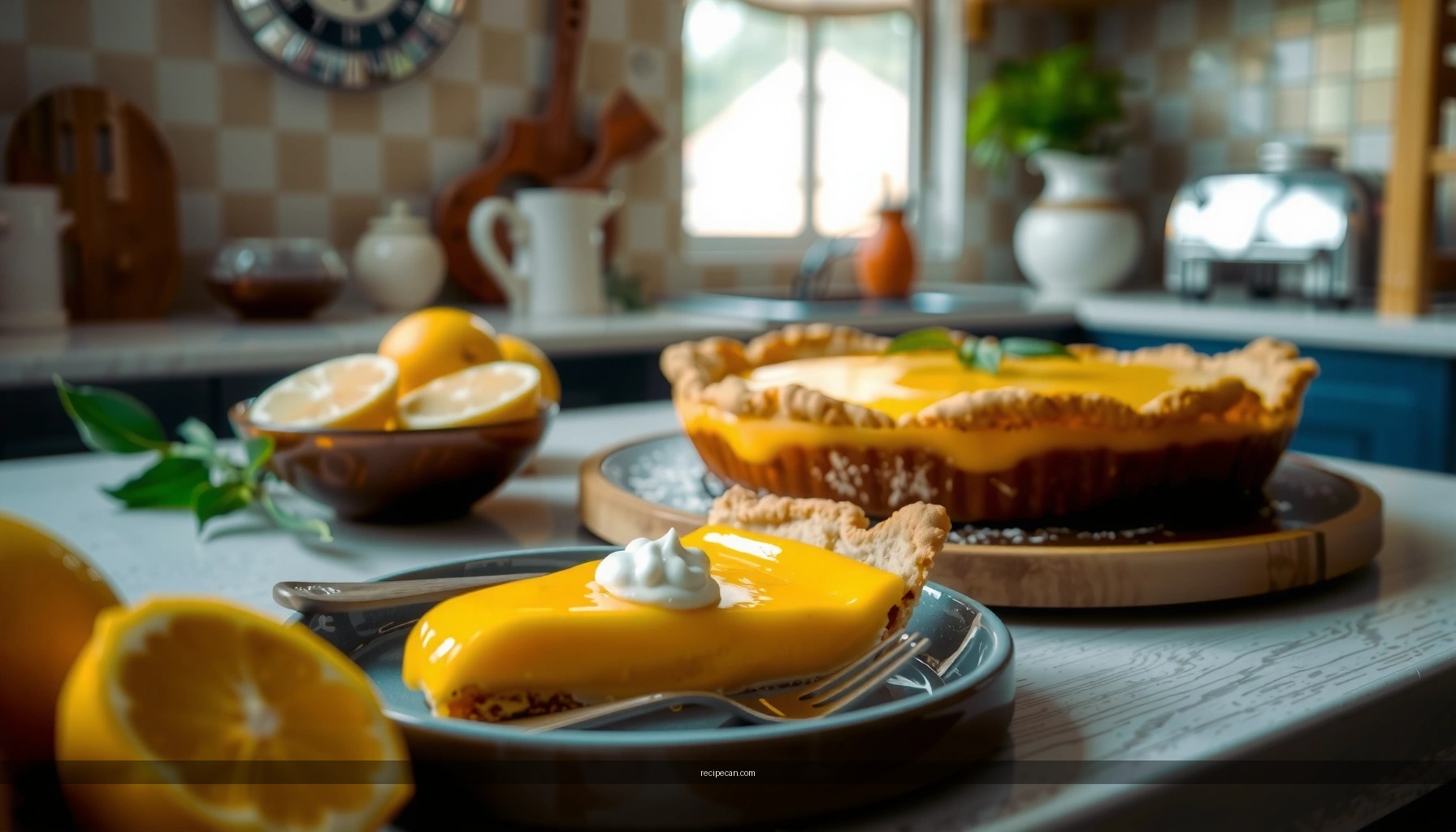 Lemon Pudding Pie Recipe: Easy, Zesty, and Creamy