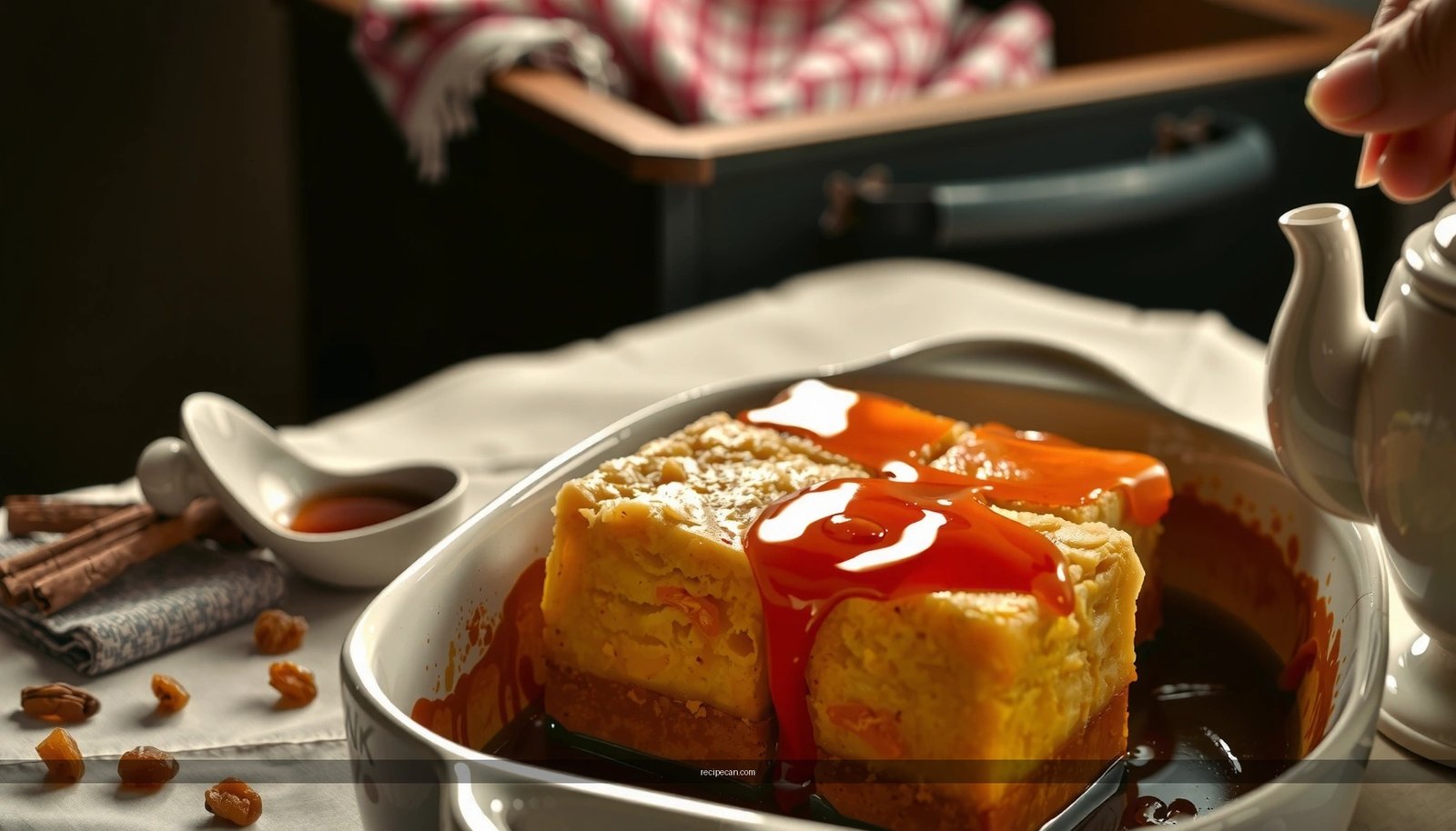 Bread Pudding Recipe with Rum Sauce: Sweet, Cozy Dessert
