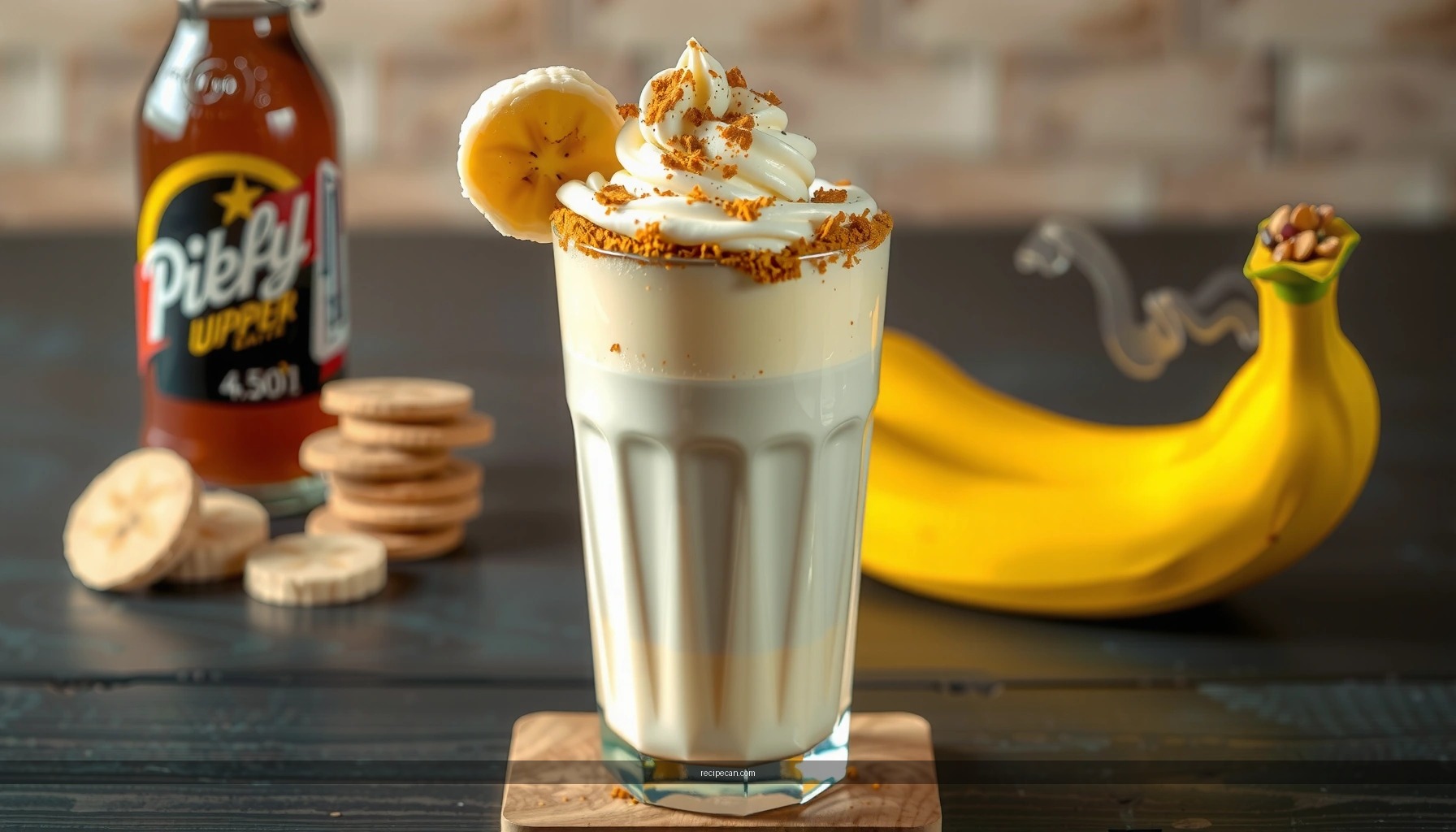 Chick-fil Banana Pudding Milkshake Recipe (Copycat)